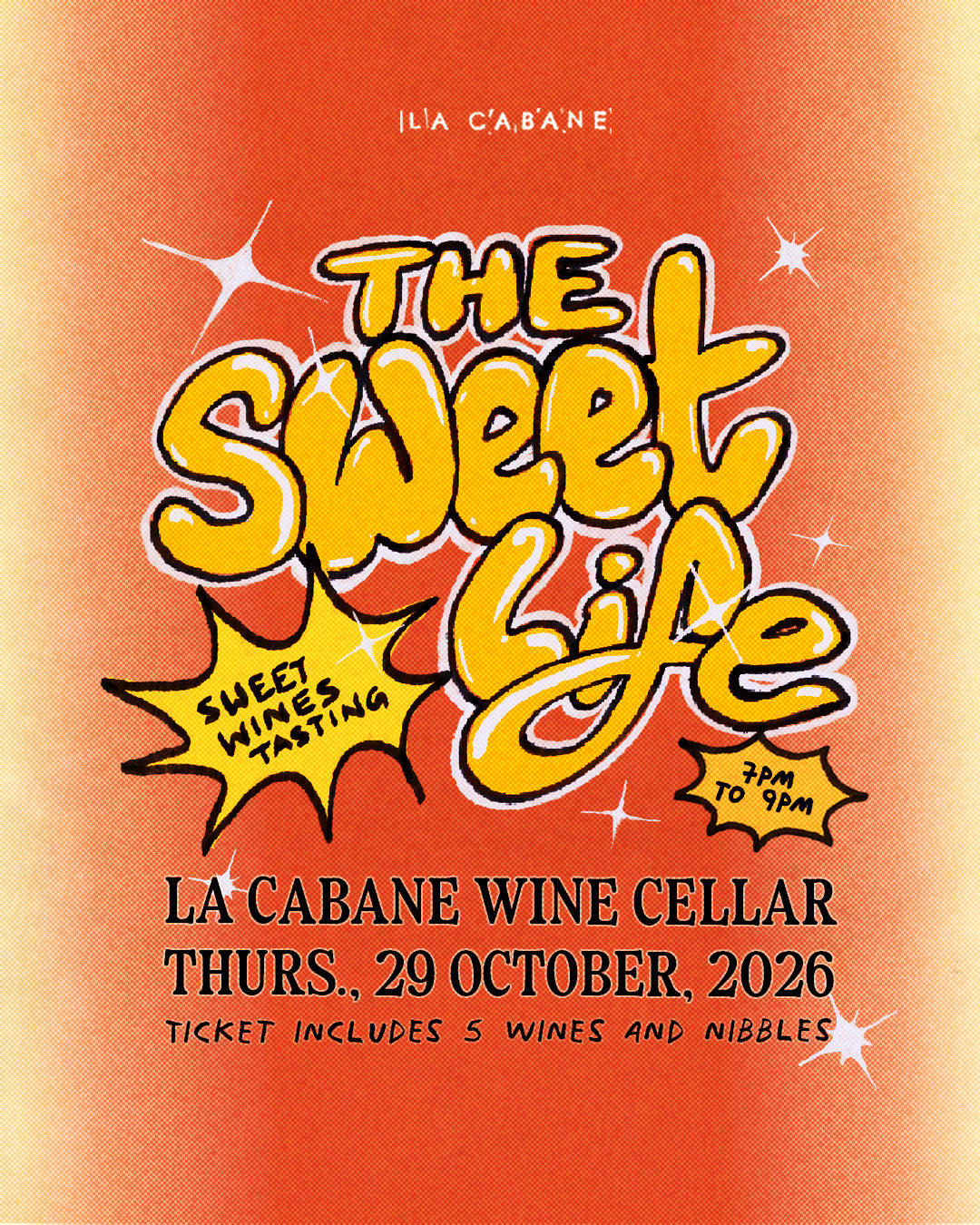 The Sweet Life 29.10.2026
