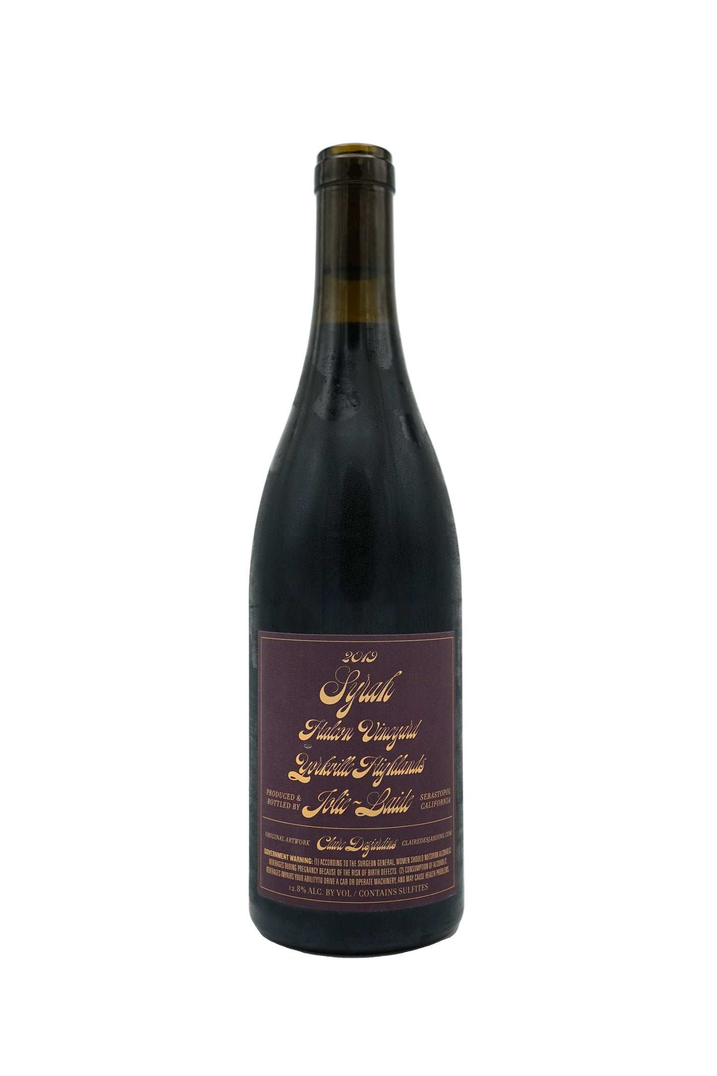 Jolie-Laide Syrah Halcon Vineyard 2019