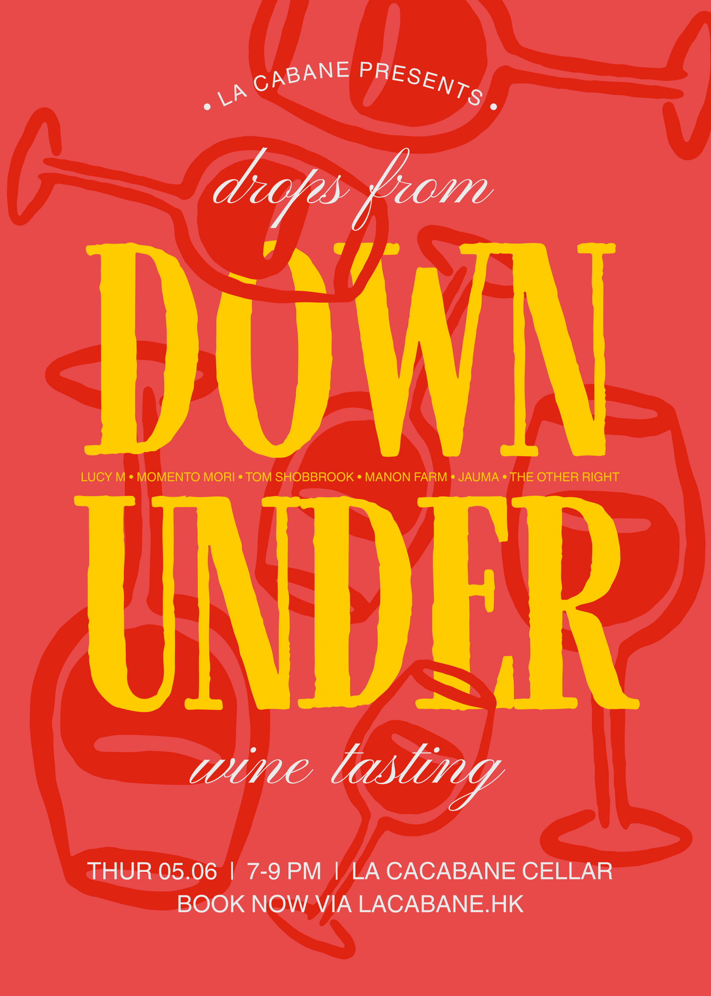 Drops from Down Under Wine Tasting 05.06.2025