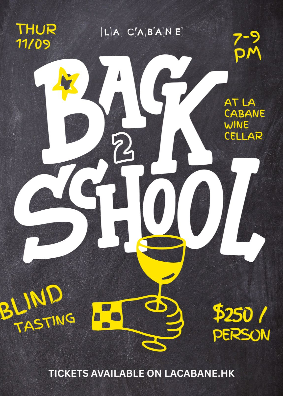 Back2School Blind Tasting 11.09.2025