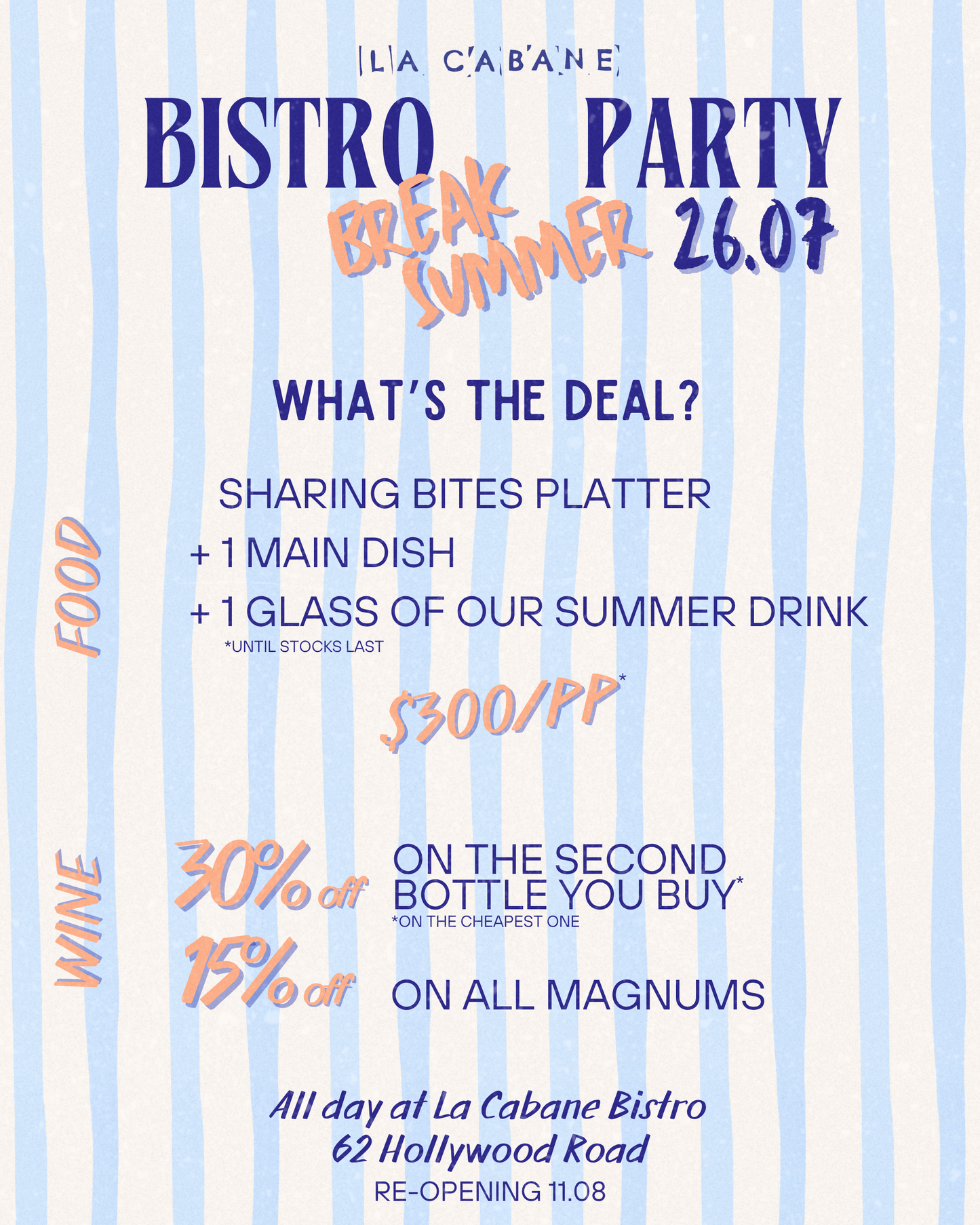 Bistro Summer Break Party 25 & 26.07.2025