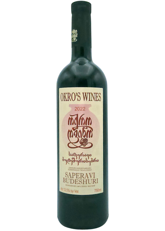 Okro's Wines Saperavi Budeshuri 2023
