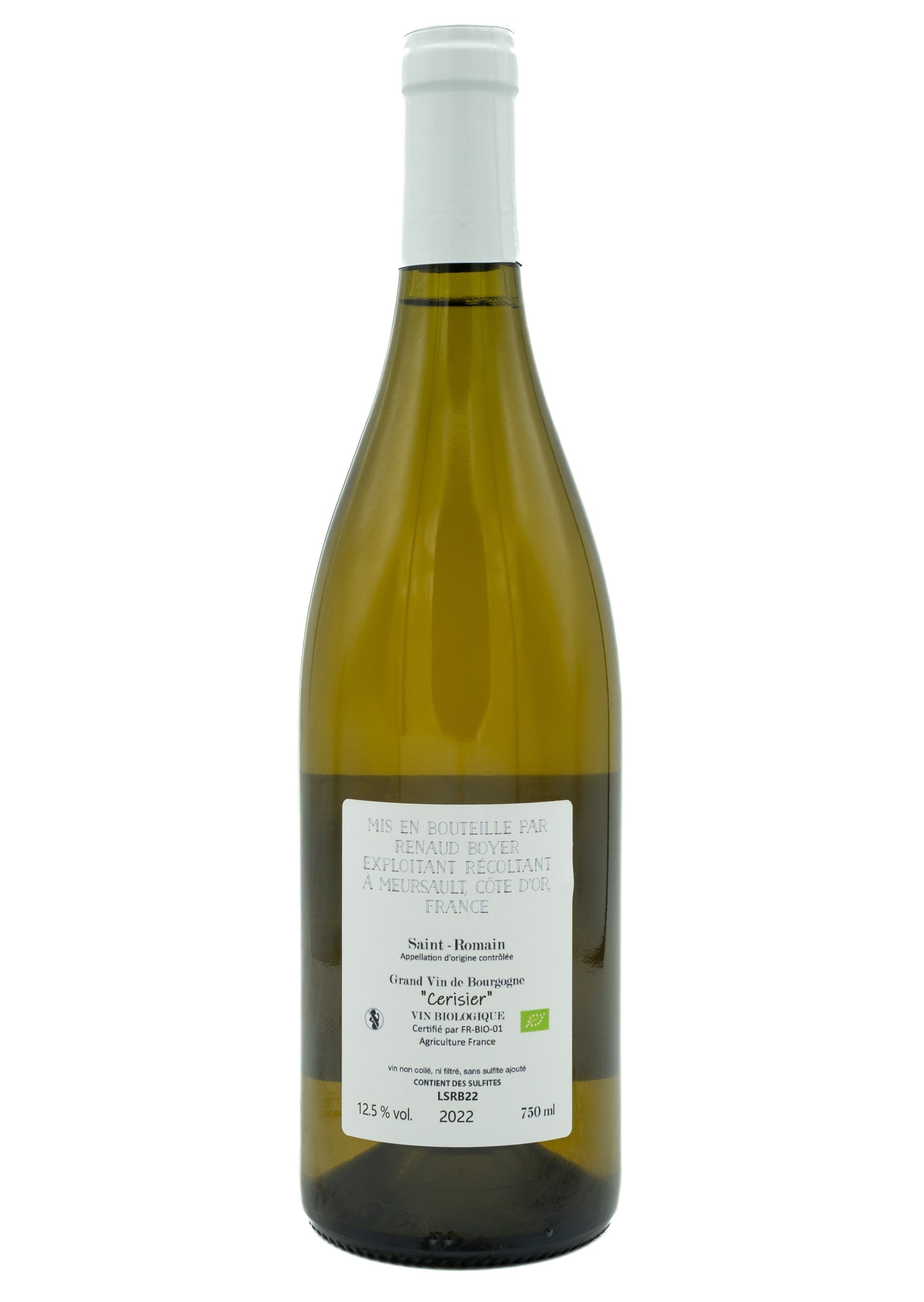 Renaud Boyer Saint Romain Blanc Le Cerisier 2022