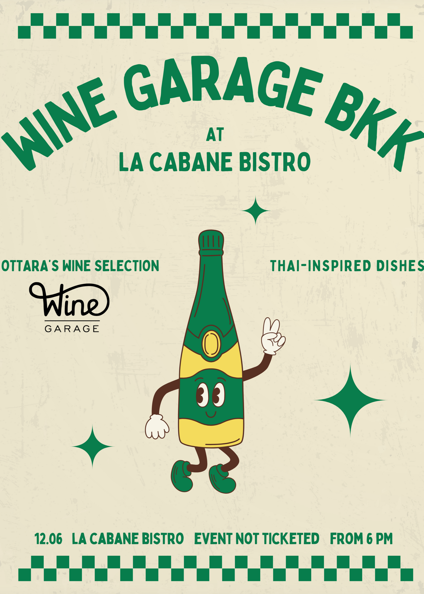 Bangkok Comes to La Cabane Bistro 12.06.2025 - NOT TICKETED