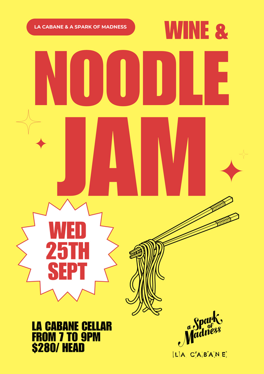 Wine & Noodle Jam with A Spark of Madness 25.09.2024