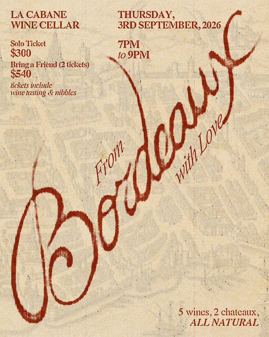 From Bordeaux with Love 3.09.2026