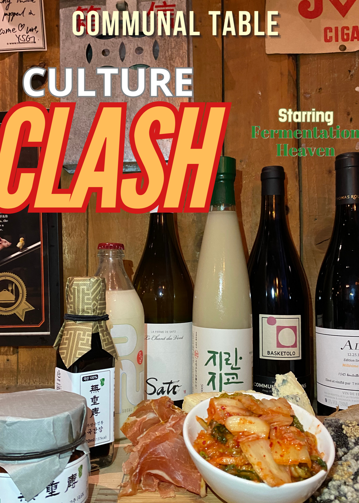 Communal Table: Dining with Natural Wine and Makgeolli 15.01.2025